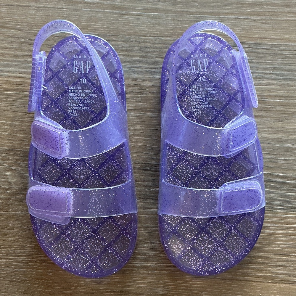 GAP Kids Shimmering Lavender Sandals